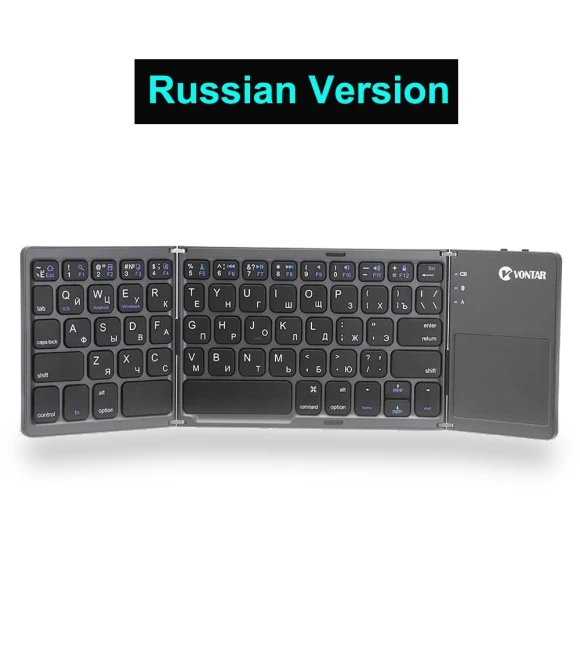 Portable Foldable Bluetooth Keyboard — Keyboards, Blackin