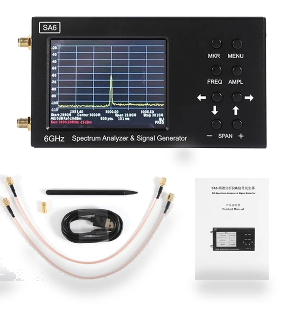 Portable Spectrum Analyzer Signal Generator — Signal Analyzers, Build My Home