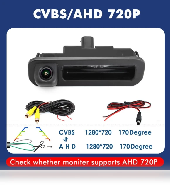 Rear View Camera for Ford Focus Hatchback Sedan — Rearview Cameras for Cars, A Auto Parts Mall