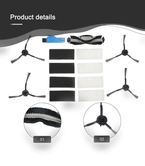 Vacuum Robot Spare Parts and Accessories — Parts & Accessories, Women Clothing with Heart