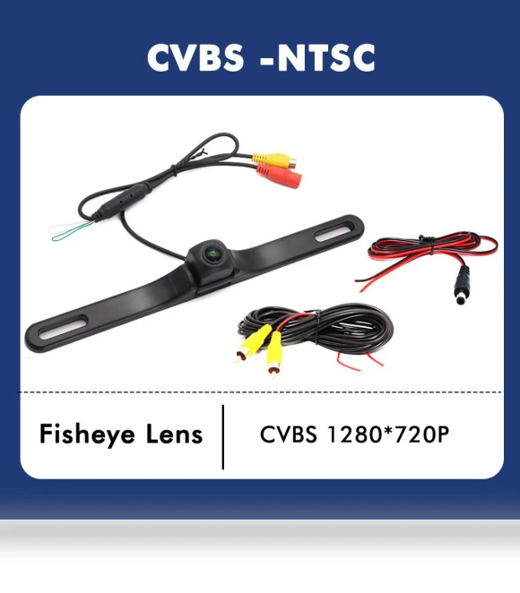 Waterproof 180 Degree AHD CCD CVBS NTSC Rear View Camera with Night Vision — Rearview Cameras for Cars, A Auto Parts Mall