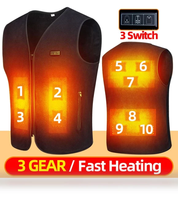 Winter Smart Electric Vest — Winter Ear Protectors, One Mores