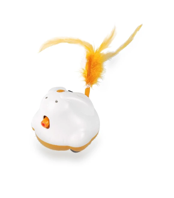 Automatic Feather Cat Toy — Cat Playthings, Pet family bucket