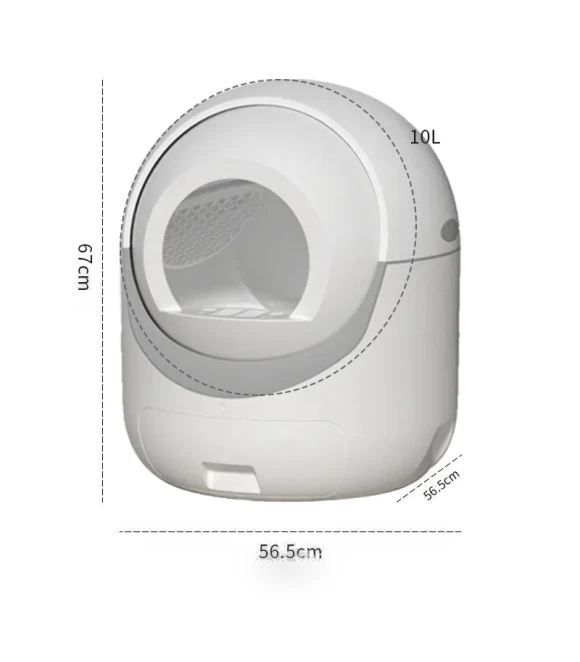 Automatic Self-Cleaning Cat Litter Box — Waste Bins, Explorer Outdoors