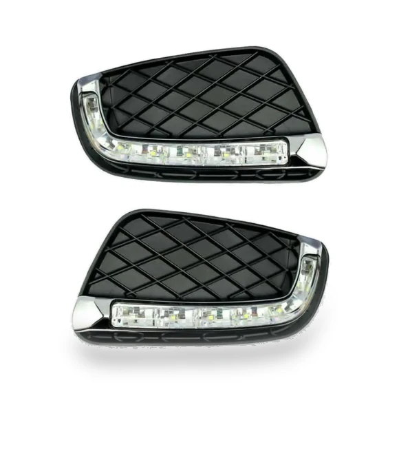 Automotive LED Daytime Running Lights DRL Bulb + Turn Signal — Daytime Running Modules, Rainbow Rain