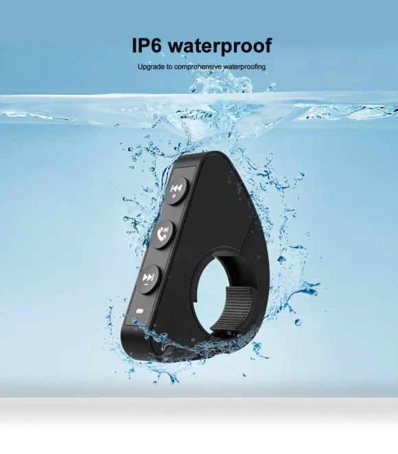 Bluetooth Helmet Headset Remote Control Button — Wireless Headsets for Powersports, JOHO