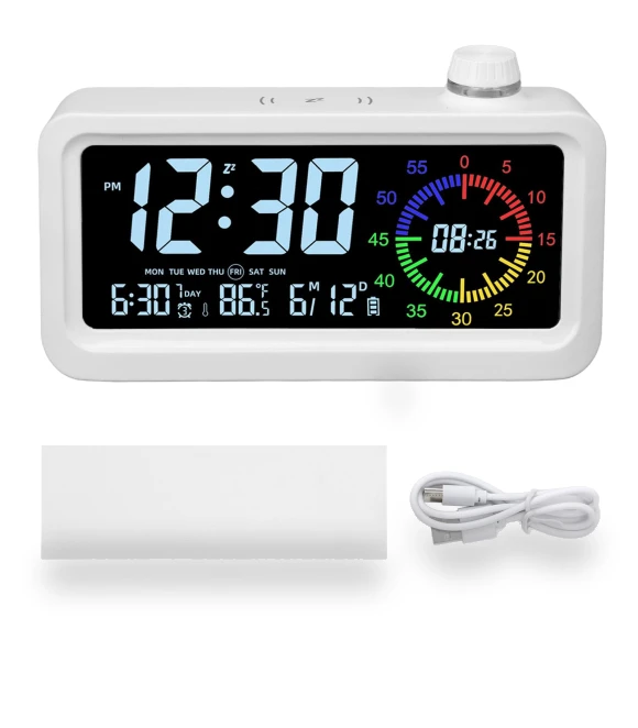 Digital Alarm Clock with Color Display — Alarms & Clocks, Sport2ZY