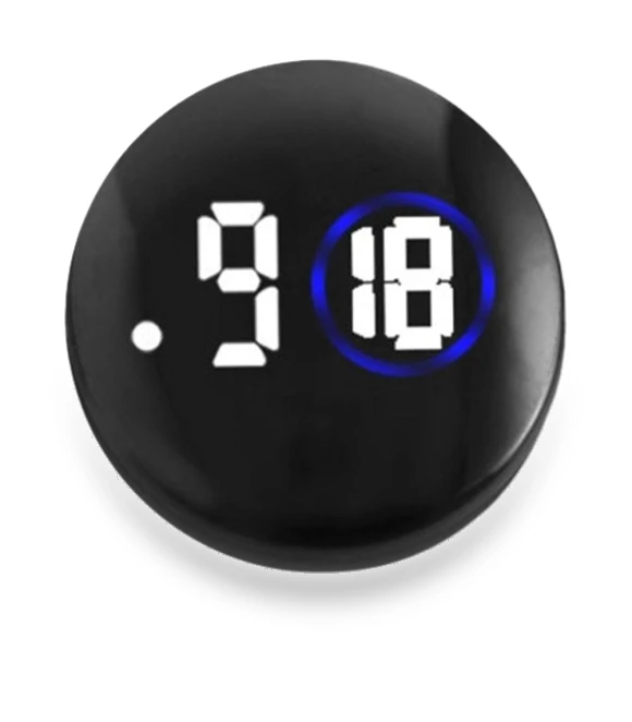 Digital Car Dashboard Clock with Touch Screen — Clock, JOHO - CarGear