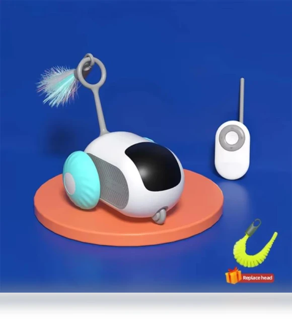 Interactive Smart Toy Car for Cats — Cat Playthings, pet safe