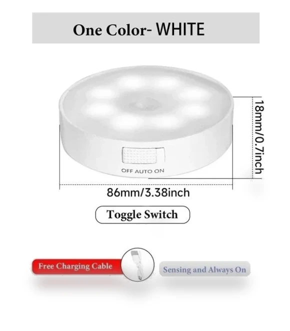 LED Smart Human Body Sensor Night Lamp — Night Lights, Build My Home