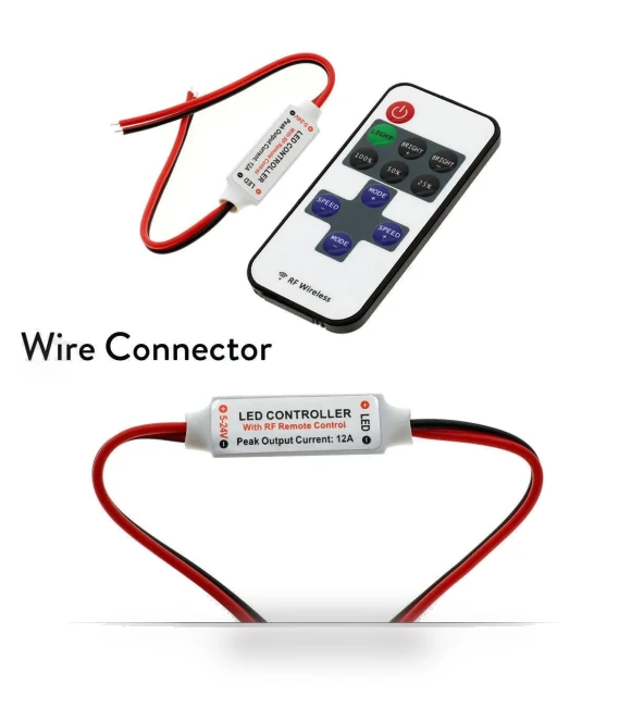 Mini RF Wireless Remote Control LED Dimmer — Remote Controls, HIMO Group