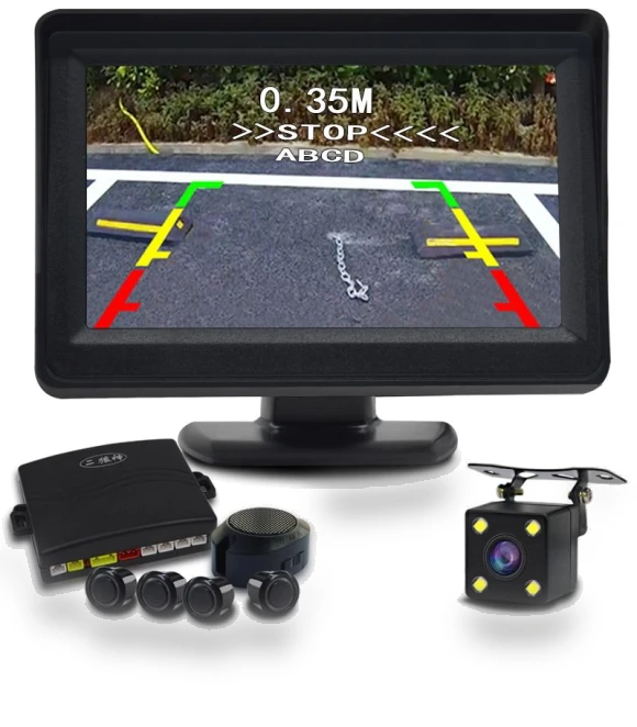 Parking Video Sensors with Rearview Camera Input — Rearview Safety Systems, A Surname Home