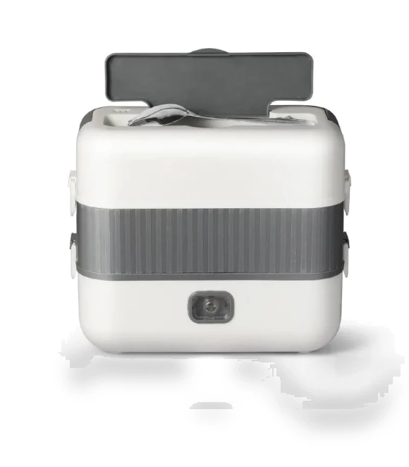 Portable 2L Smart Electric Lunch Box with Heating — Lunch Boxes, Rainbow Rain
