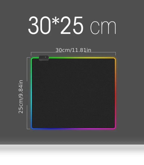 RGB Gaming Mouse Pad with Touch Control — Mouse Pads, AE Selection