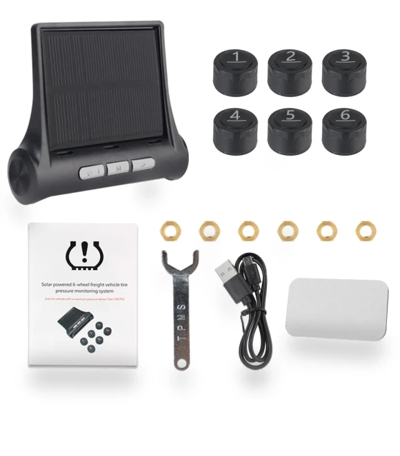 Solar Powered 6 Sensor TPMS System — TPMS Sensor Replacements, Explorer Outdoors
