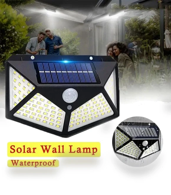 Solar Wall Lamp — Garden Illumination, Build My Home