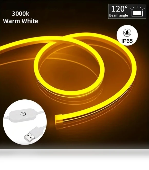 Touch Sensor LED Neon Sign Light Strip — LED Strips, Cozy Cottage-Relax