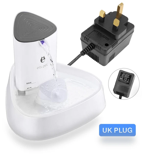 Ultra Quiet Automatic Cat Fountain with LED Light — Fountains, Good Household Items