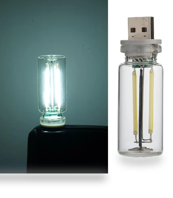 USB Touch Control LED Edison Bulb Night Light — Night Lights, JOHO - CarGear