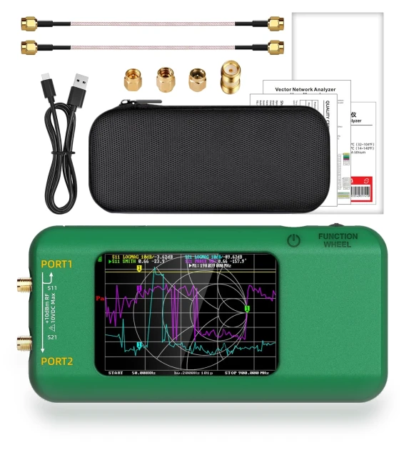 Vector Network Analyzer with Touch Screen — Gas Analyzers, Build My Home