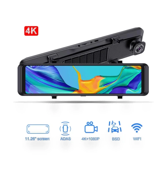 11.26-inch Touchscreen 4K Dual Lens Car Dash Cam — Dashboard Cameras, JOHO - CarGear