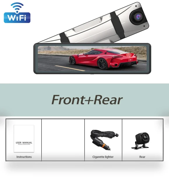 12-inch Car Dash Cam — Dashboard Cameras, JOHO - CarGear