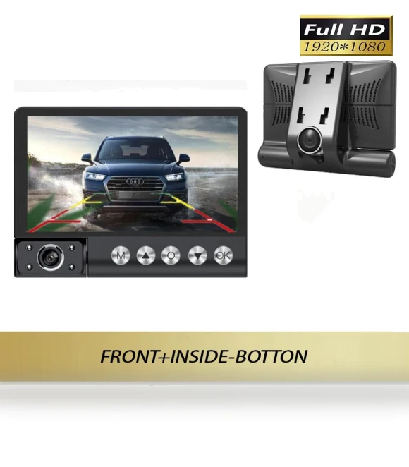 3-Channel FHD 1080P Car Dash Camera — Dashboard Cameras, JOHO - CarGear