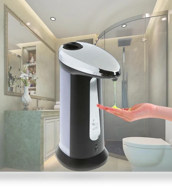 Automatic Touchless Battery-Powered Liquid Soap and Lotion Dispenser — Care Dispensers, Lachepper