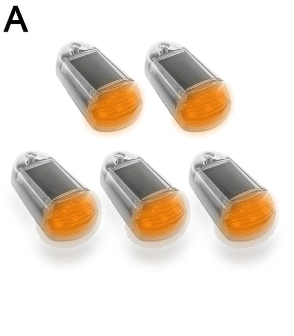Intelligent Touch Solar Roof Mouse with 3 LEDs — Light Bars, JOHO