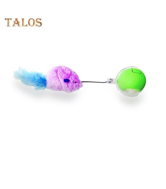Interactive Cat Toy Ball — Cat Playthings, Talos home Garden