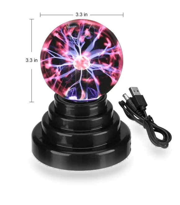 Magic Plasma Ball Night Light — Disco Balls, Build My Home