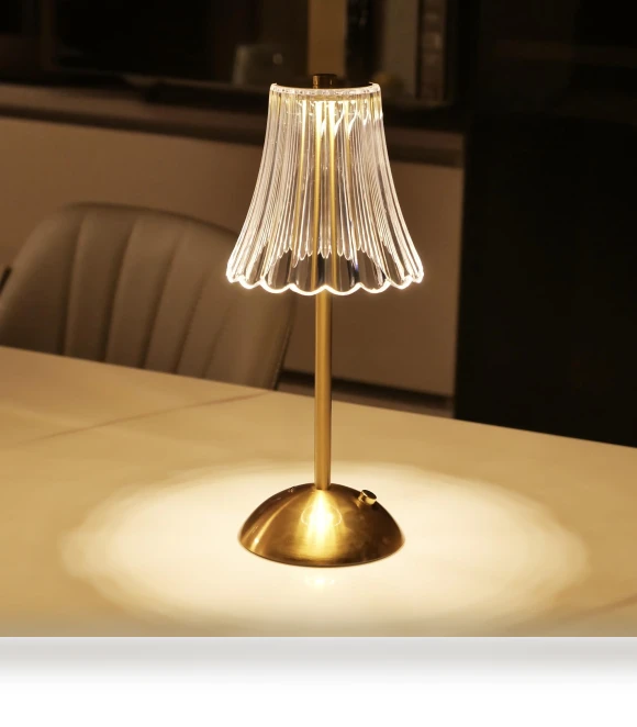 Modern LED Crystal Table Lamp — Desk & Table Lighting, LIN-Home