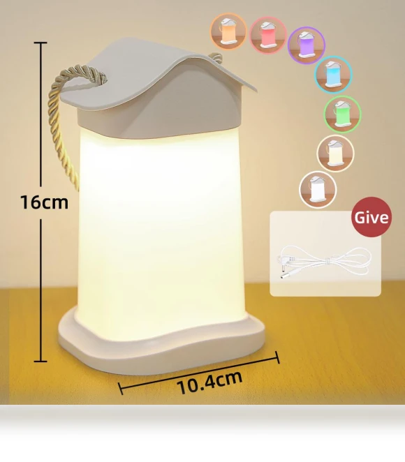 RGB 3-Color LED Night Light with Touch Dimming — Night Lights, Home Of Auto Parts