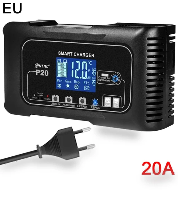 Smart Car Motorcycle Battery Charger — Chargers, A Surname Home