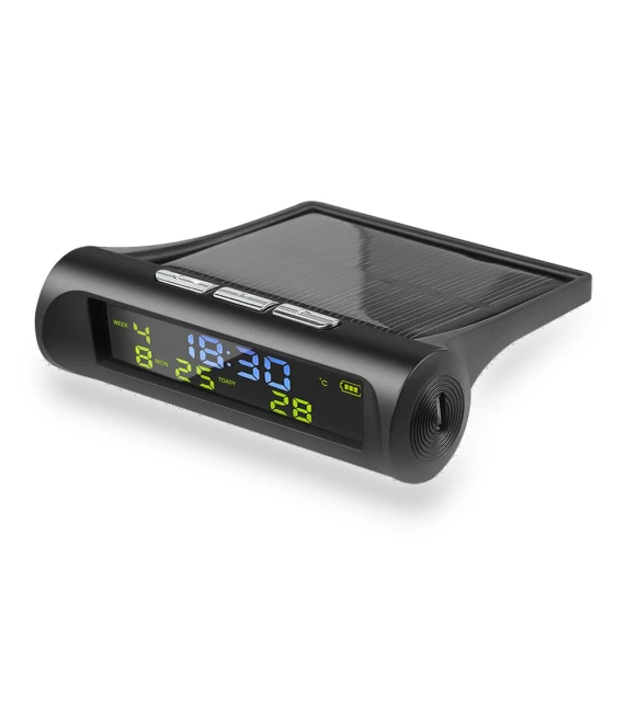 Smart Digital Car USB Solar Charger with LED Display — Car Accessories & Gadgets, 888 Auto Parts Town