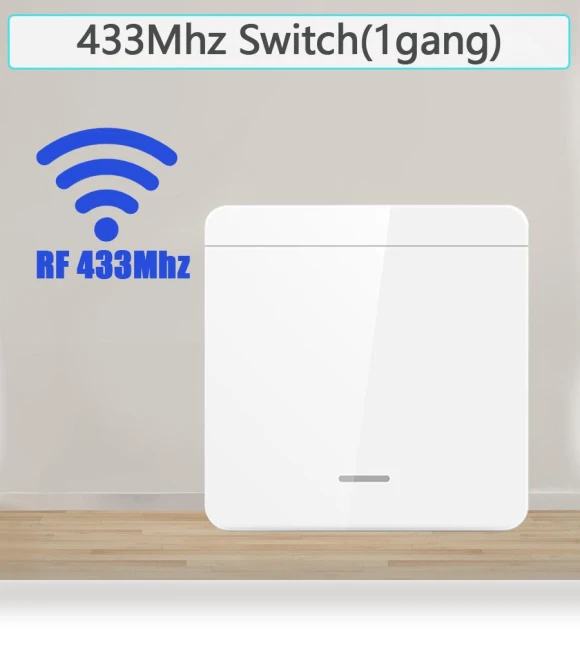 Smart WiFi Switch RF 433MHz — Smart Home Modules, Build My Home