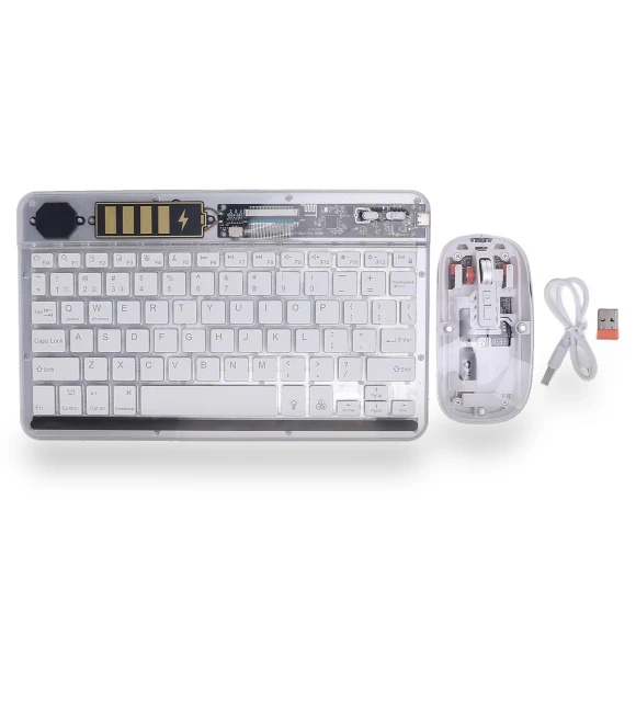 Ultra-Thin Silent Wireless Keyboard with RGB Backlight — Keyboards, ZuiyouHome1