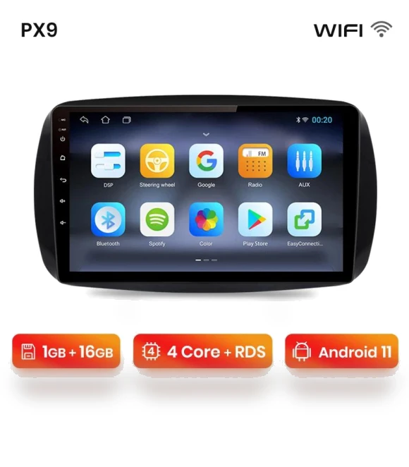 Wireless CarPlay Android Auto DVD Player — Stereo Receivers, JOHO - CarGear