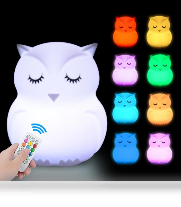 LED Owl Night Light — Night Lights, Exquisite goods home furnishing