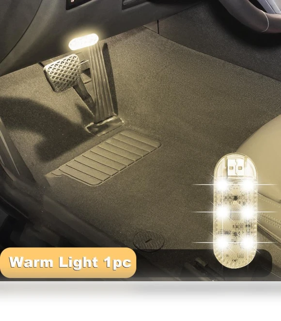 Mini Touch LED Car Light with USB Charging — Car Essentials, Timeless Home