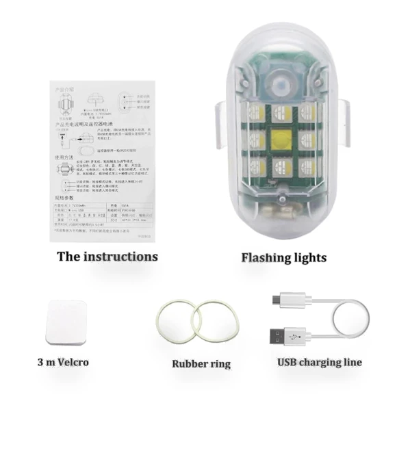 Motorcycle Strobe Light — Vehicle Safety Signals, Timeless Home