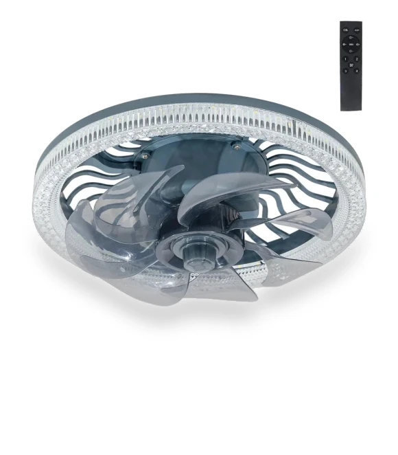 Smart Ceiling Fan with Remote Control and LED Lighting — Ceiling Fans, Build My Home
