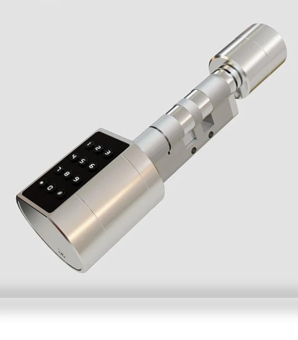 Smart Cylinder with Fingerprint Password — Smart Home Security, Super Dream Home