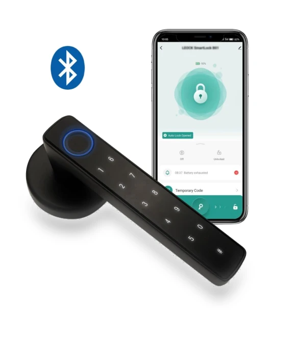 Smart Door Lock with Fingerprint Scanner — Smart Home Security, Build My Home