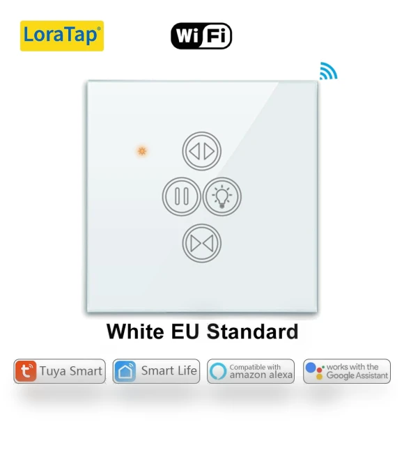 WiFi Roller Shutter Curtain Light Switch — Smart Home Hubs & Controllers, HIMO Group