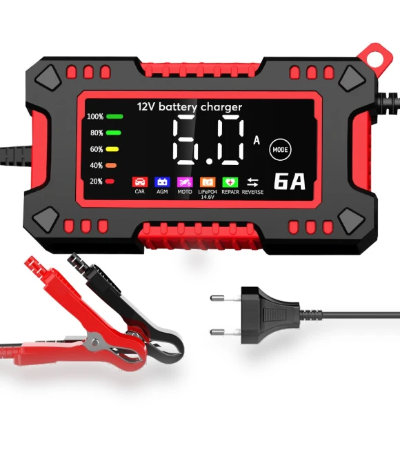 12V 6A Car Battery Charger — Chargers, Wrigleys