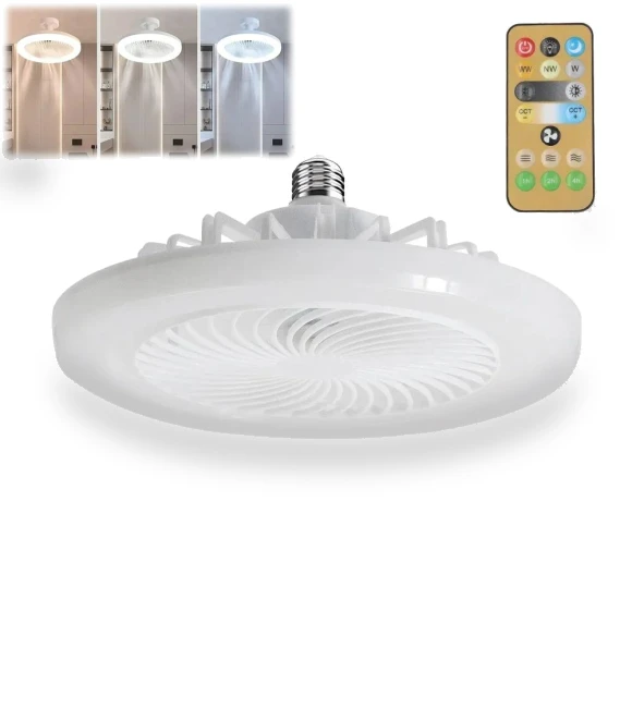 3-in-1 Ceiling Fan with Remote Control — Ceiling Fan Lighting Solutions, GYROBALL