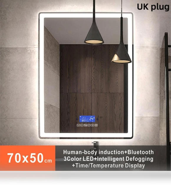 Bluetooth Smart Makeup Mirror with LED Lighting — Makeup, Vinde Home