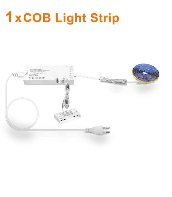 Double Door with Touch Control COB LED Strip — LED Strips, MALITAI