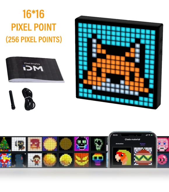 Dynamic Pixel Screen Desktop Decorative Light — Creative Lighting Solutions, Build My Home